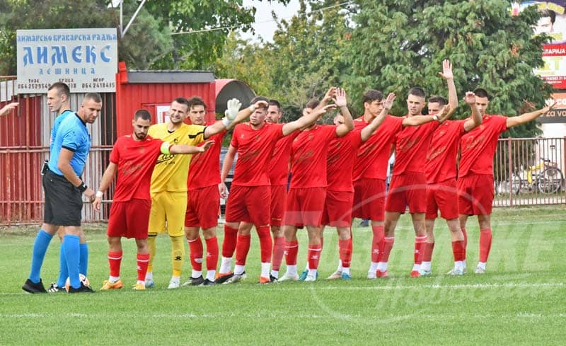 ФУДБАЛ: У ДЕРБИЈУ ЗОНЕ „ДРИНА“ – Бодови Лешничанима