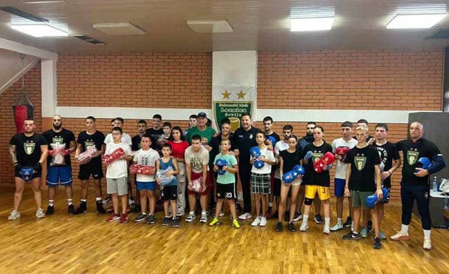 БК ЛОЗНИЦА – Боровчанин посетио полазнике школе бокса