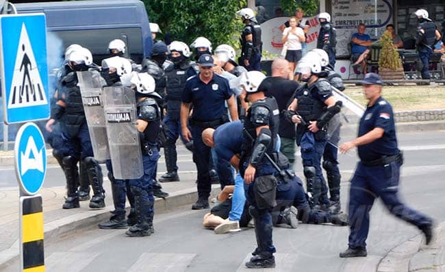 DANAS U LOZNICI – Neuspeo ”prajd protest” DANAS U LOZNICI – Neuspeo ”prajd protest”